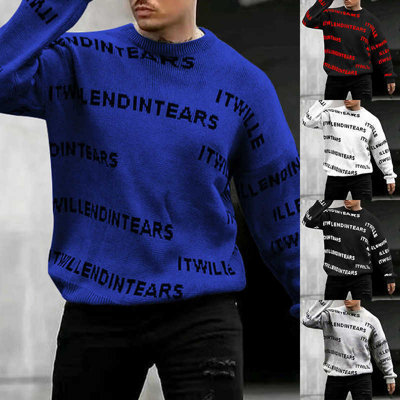 Men's Fashion Letter Label Print Casual Sweater Autumn and Winter New Youth Lazy Loose Round Neck Top, White and black
Men's Fashion Letter Label Print Casual Sweater Autumn and Winter New Youth Lazy Loose Round Neck Top, White and black