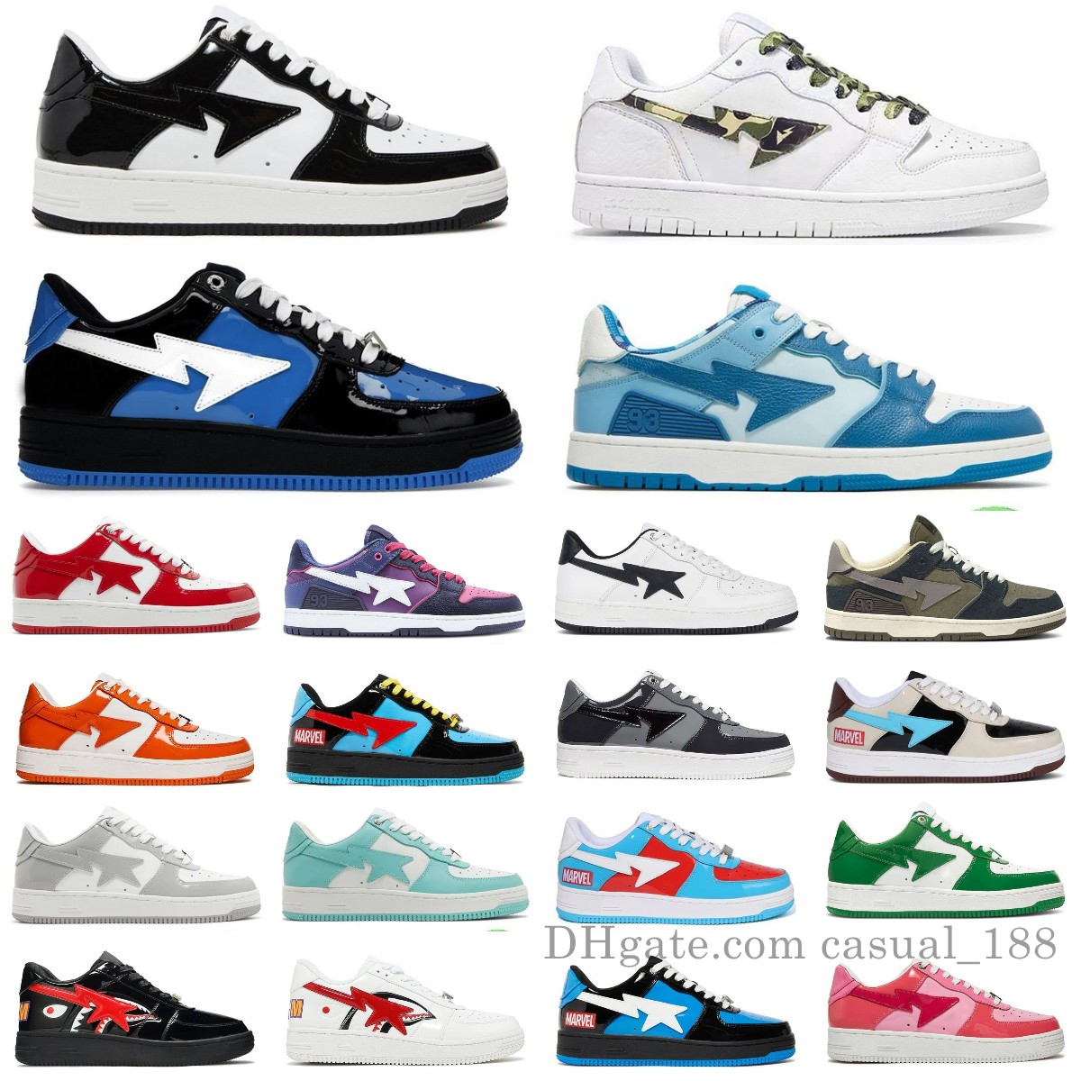 with box A Bathing Ape Sk8 Men Women Casual Shoes Sta Low ABC Camo Stars White Black Green Red Yellow Purple designer Sneakers bapestas Platform skate Trainers Jogging, Bubble column
with box A Bathing Ape Sk8 Men Women Casual Shoes Sta Low ABC Camo Stars White Black Green Red Yellow Purple designer Sneakers bapestas Platform skate Trainers Jogging, Bubble column