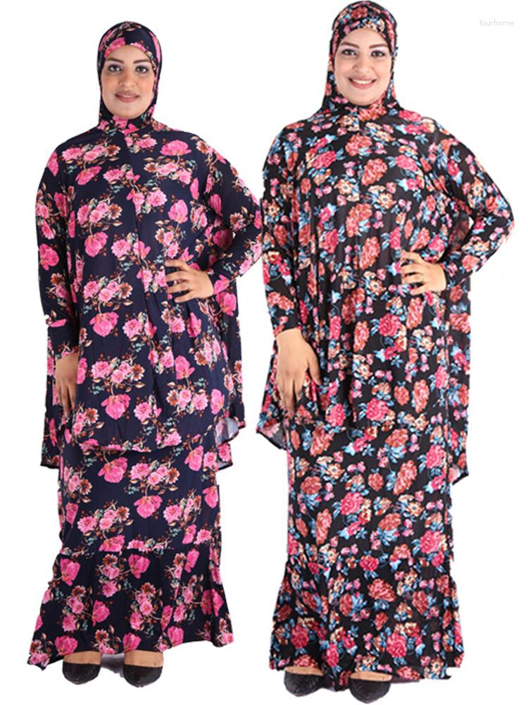 Ethnic Clothing Eid Muslim 2 Piece Set Women Prayer Garment Turkey Ramadan Long Hijab Abaya Skirt Flower Jilbab Robes Islamic Maxi Dress
Ethnic Clothing Eid Muslim 2 Piece Set Women Prayer Garment Turkey Ramadan Long Hijab Abaya Skirt Flower Jilbab Robes Islamic Maxi Dress