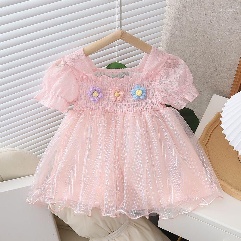 Girl Dresses Summer Born Girls Clothes Baby Dress Infant Outfits 2 Color 1-4Y, White
Girl Dresses Summer Born Girls Clothes Baby Dress Infant Outfits 2 Color 1-4Y, White