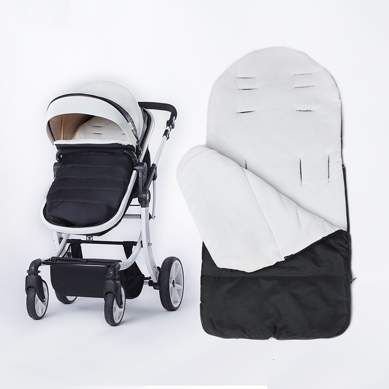 Stroller Parts Accessories Winter Baby Toddler Universal Footmuff Cosy Toes Apron Liner Buggy Pram Stroller Sleeping Bags Windproof Warm Thick Cotton 