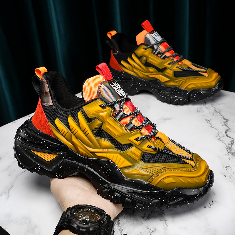 2023 Spring Yellow Chunky Shoes Men Mesh Streetwear Mens Casual Sneakers Size -45 Non-slip Designer Shoes Man tenis maculino, Heihuang 82188
2023 Spring Yellow Chunky Shoes Men Mesh Streetwear Mens Casual Sneakers Size -45 Non-slip Designer Shoes Man tenis maculino, Heihuang 82188