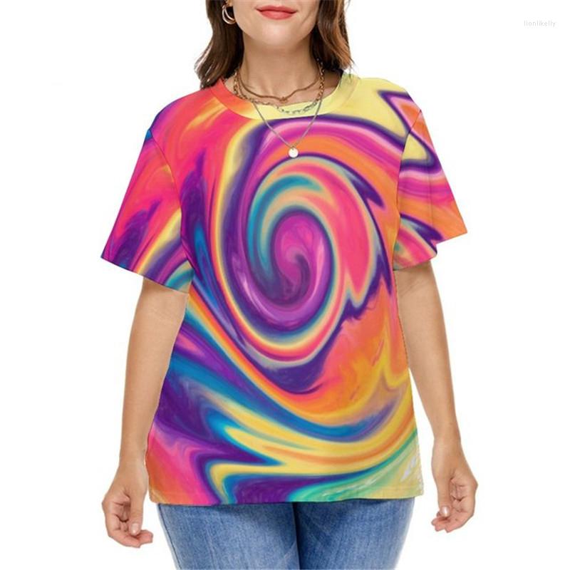 Women's T Shirts Summer Gradient Abstract Colorful Rainbow 3D Print T-shirt Women Streetwear Oversized Y2k Harajuku Tops Tees Clothing, Etf66c20233018g
Women's T Shirts Summer Gradient Abstract Colorful Rainbow 3D Print T-shirt Women Streetwear Oversized Y2k Harajuku Tops Tees Clothing, Etf66c20233018g