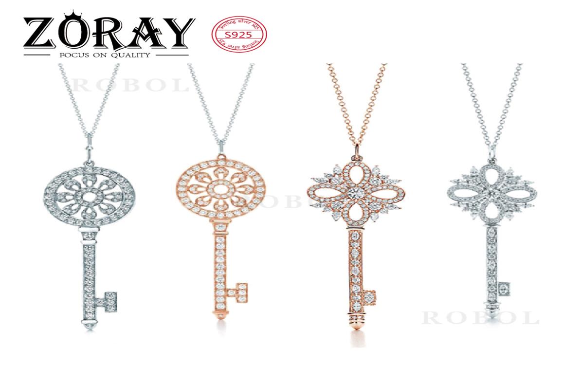 Classic Sterling Silver Necklaces Supplies Micro Pave Zircon Pendant Key Necklace For Women Girl Christmas Gift Jewelry Wholesale3257381
Classic Sterling Silver Necklaces Supplies Micro Pave Zircon Pendant Key Necklace For Women Girl Christmas Gift Jewelry Wholesale3257381