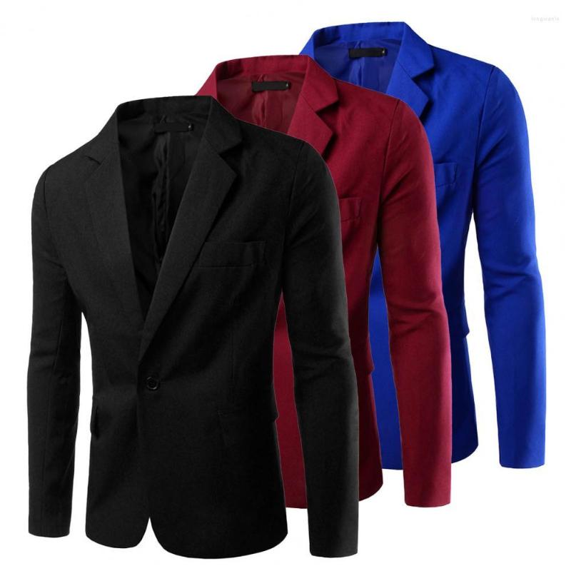 Men's Suits Trendy Winter Blazer Formal Pockets Cardigan British Men Turn-down Collar, Wine red
Men's Suits Trendy Winter Blazer Formal Pockets Cardigan British Men Turn-down Collar, Wine red