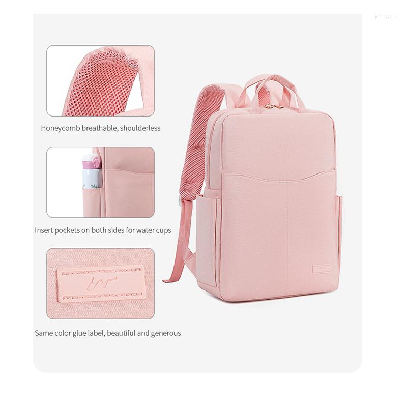 Briefcases Backpack 15.6 Anti For School Fashion Inch Men Pack Waterproof Business Work Women Daily Theft Laptop Back, Middle-pink
Briefcases Backpack 15.6 Anti For School Fashion Inch Men Pack Waterproof Business Work Women Daily Theft Laptop Back, Middle-pink
