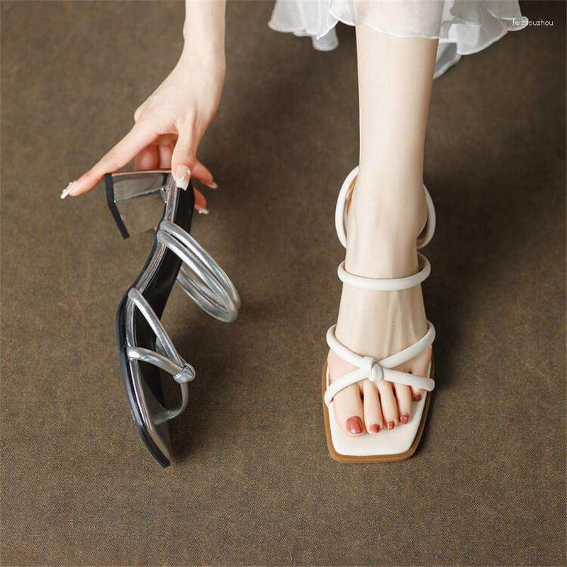 Sandals 2023 Summer Square Toe Roman Shoes For Women Handmade High Heels Ladies Slippers, Silver
Sandals 2023 Summer Square Toe Roman Shoes For Women Handmade High Heels Ladies Slippers, Silver