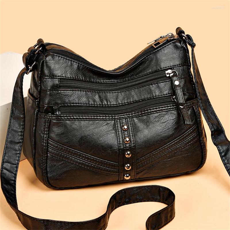 Evening Bags Casual Soft Leather Shoulder Crossbody 2023 Ladies Designer Luxury Women Purses And Handbags Messenger Sac, Black
Evening Bags Casual Soft Leather Shoulder Crossbody 2023 Ladies Designer Luxury Women Purses And Handbags Messenger Sac, Black