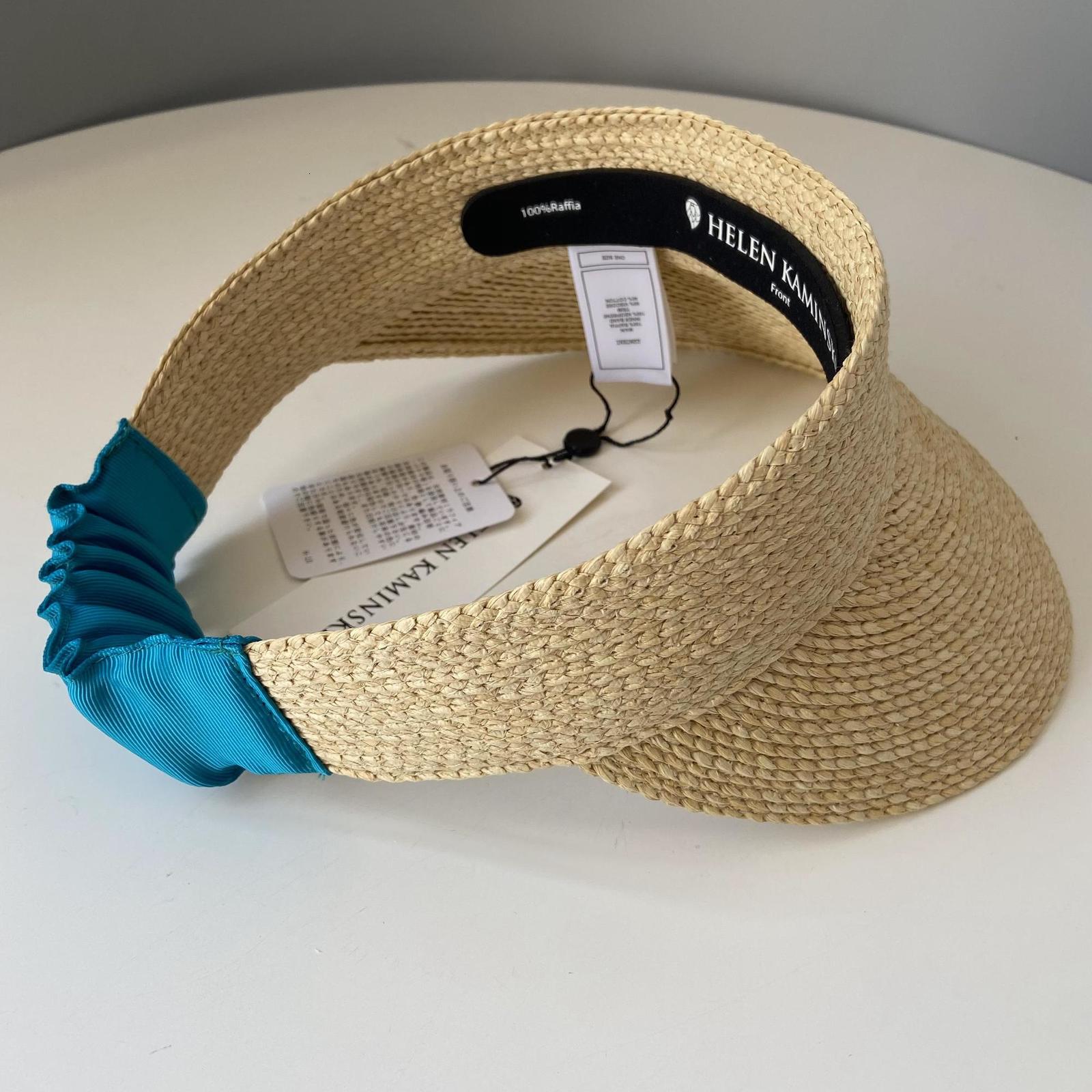 Wide Brim Hats Bucket Women Summer Hat Female Outdoor Sun Protective Ponytail Straw Visor Cap Handmade Natural Spring Woven 230620