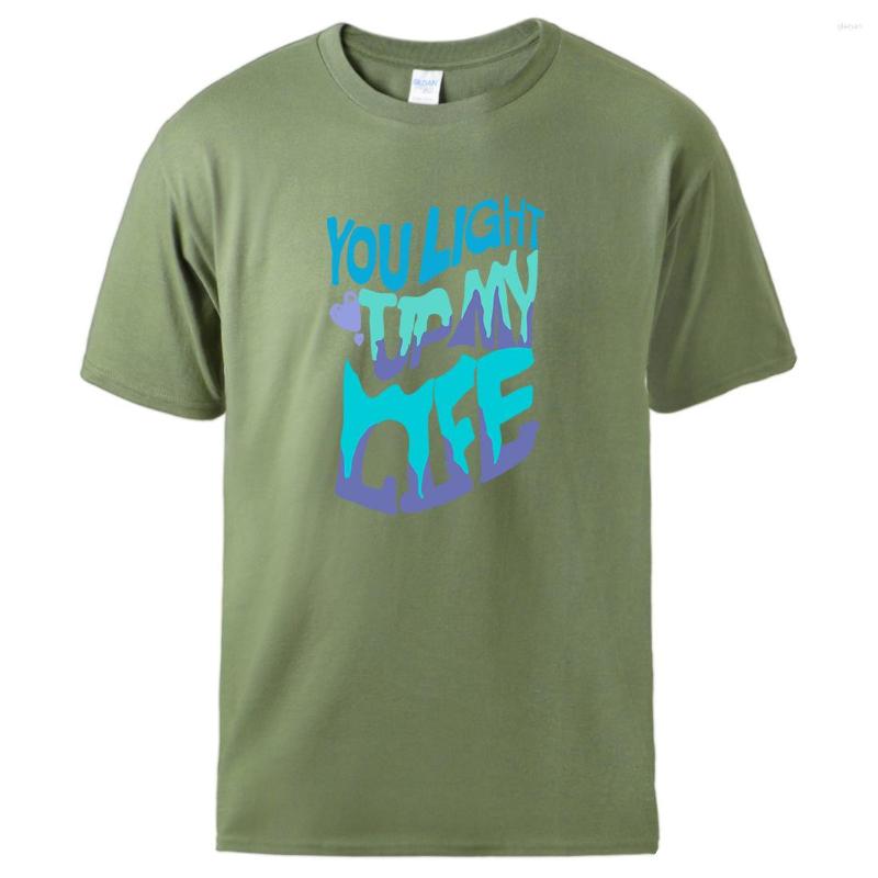 Men' T Shirts You Light Up My Life Printed Male Short Sleeved -Xxxl Cotton Breathable Tshirts Basic Aesthetic Tops Classic Novelty, Blue
Men' T Shirts You Light Up My Life Printed Male Short Sleeved -Xxxl Cotton Breathable Tshirts Basic Aesthetic Tops Classic Novelty, Blue