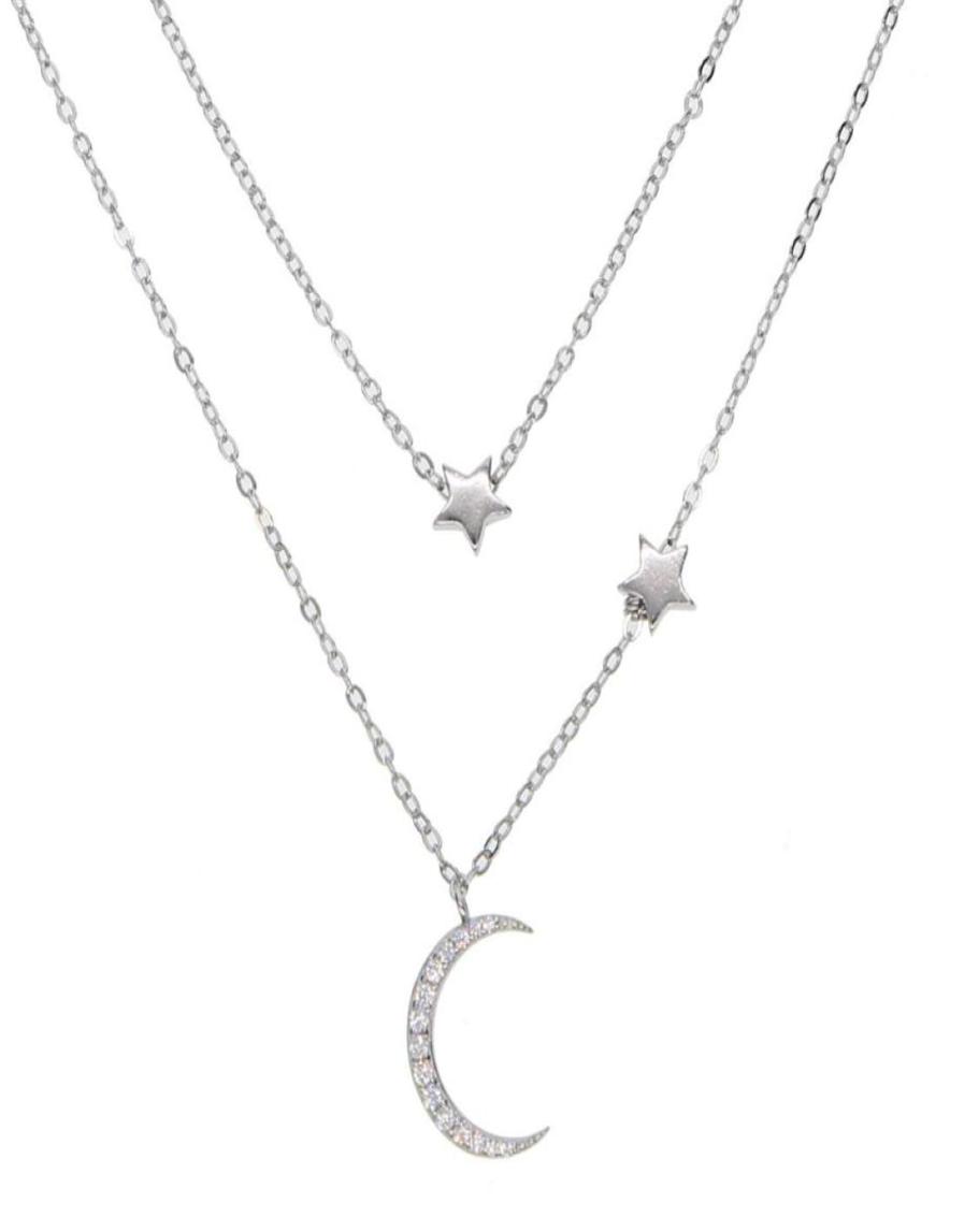 Fine 925 sterling silver factory whole 2018 Christmas moon star necklace cz moon charm double layer thin chain minimal delicate st5016477
Fine 925 sterling silver factory whole 2018 Christmas moon star necklace cz moon charm double layer thin chain minimal delicate st5016477