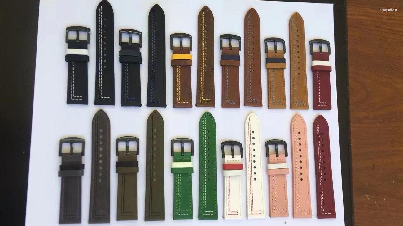 Watch Bands Genuine Strong High Quality Leather Watchbands Calfskin Replace Straps 20mm 22mm Accessories Men Women Soft Watchban
Watch Bands Genuine Strong High Quality Leather Watchbands Calfskin Replace Straps 20mm 22mm Accessories Men Women Soft Watchban