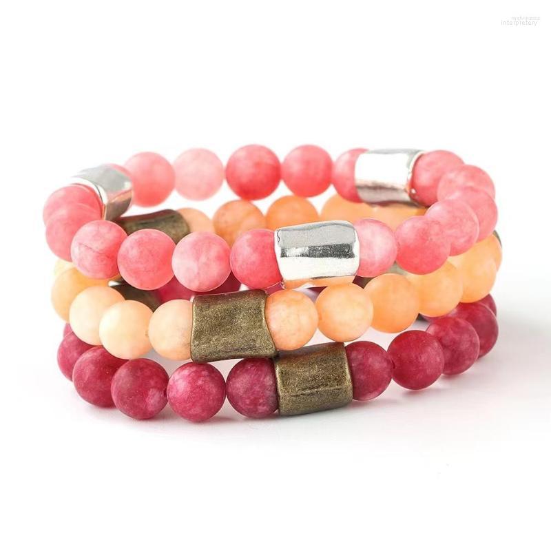 Strand Top-selling Nature Stone Turquoise For Women Girls Multi-color Crystal Beads Bracelet Gifts Fashion Jewelry
Strand Top-selling Nature Stone Turquoise For Women Girls Multi-color Crystal Beads Bracelet Gifts Fashion Jewelry