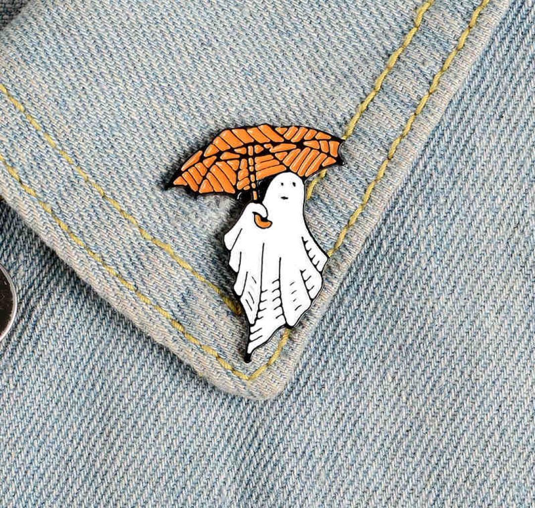 White ghost enamel pin cute cartoon badge orange umbrella brooch denim jacket bag lapel pin jewelry gift for boys and girls9201774
White ghost enamel pin cute cartoon badge orange umbrella brooch denim jacket bag lapel pin jewelry gift for boys and girls9201774