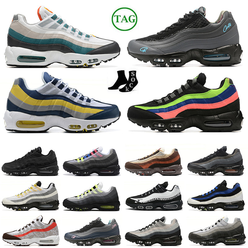 Original OG Cushion 95 Athletic Running Shoes 95s Designer Low Triple Black White Pink Beam Sequoia Sketch Reflective Safari Neon Jogging Training Sports, B16 city special nyc 40-46
Original OG Cushion 95 Athletic Running Shoes 95s Designer Low Triple Black White Pink Beam Sequoia Sketch Reflective Safari Neon Jogging Training Sports, B16 city special nyc 40-46