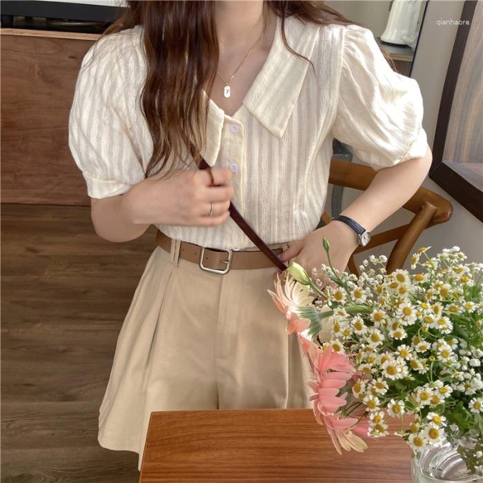 Women's Blouses Puff Sleeve Short Chic Top For Women Summer Thin Elegant French Chiffon Shirt Design Sense Niche, Yellow
Women's Blouses Puff Sleeve Short Chic Top For Women Summer Thin Elegant French Chiffon Shirt Design Sense Niche, Yellow