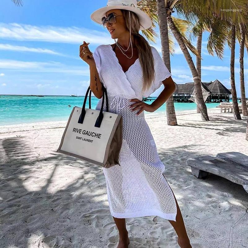 Women's Swimwear 2023 Beach White Crochet Tunic Bikini Cover-ups Sexy Hollow Stitching Strap Women's Dress V-neck Summer Cover Up, Black
Women's Swimwear 2023 Beach White Crochet Tunic Bikini Cover-ups Sexy Hollow Stitching Strap Women's Dress V-neck Summer Cover Up, Black