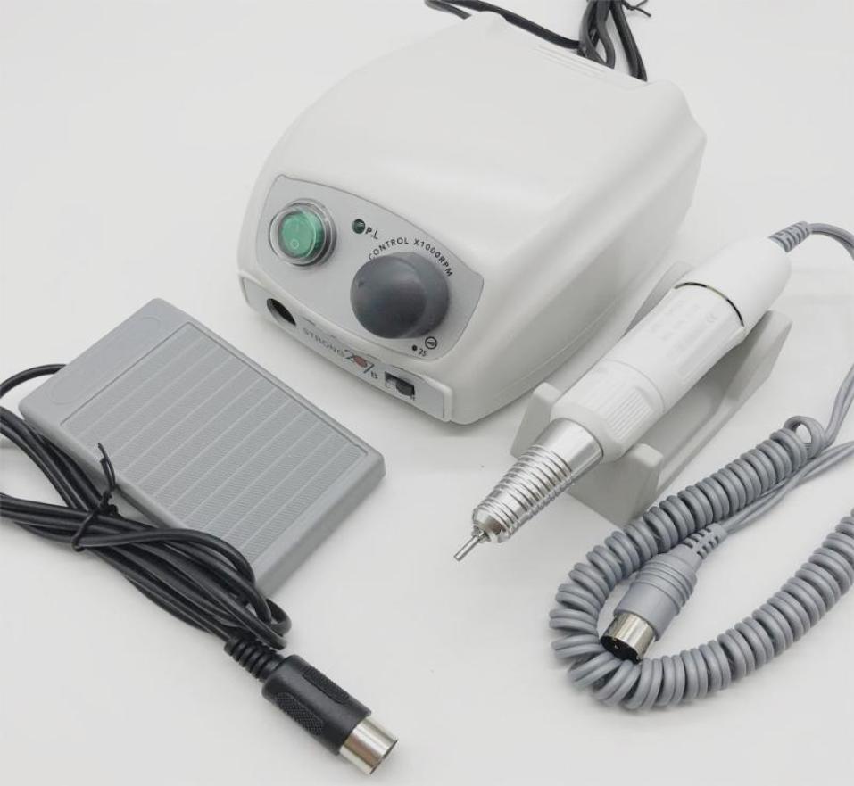 Nail Drill Accessories 65W Strong 207B 30000rpm SH20N Handpiece Drills Cutters For Manicure Electric Machine Pedicure File Bit1302649