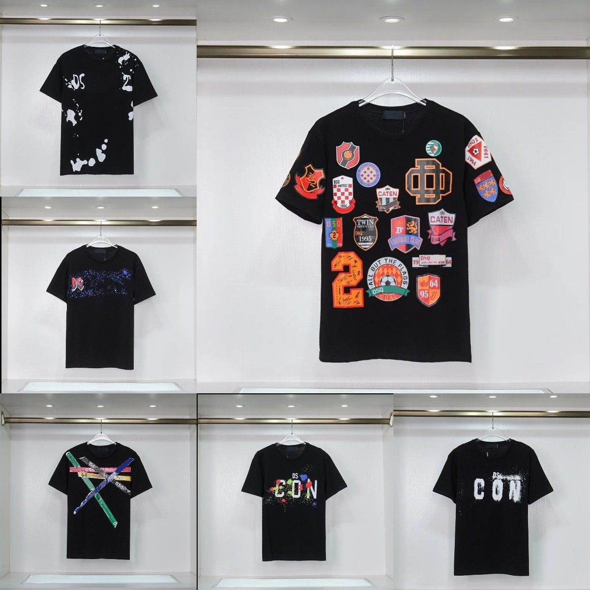 DSQ PHANTOM TURTLE Men' Designer T-Shirts Cotton Italy Brand Classic T Shirts Summer Casual Trend for Simple Street T-shirt Tops Short Sleeve Plus Tops DSQ 2852, 13
DSQ PHANTOM TURTLE Men' Designer T-Shirts Cotton Italy Brand Classic T Shirts Summer Casual Trend for Simple Street T-shirt Tops Short Sleeve Plus Tops DSQ 2852, 13