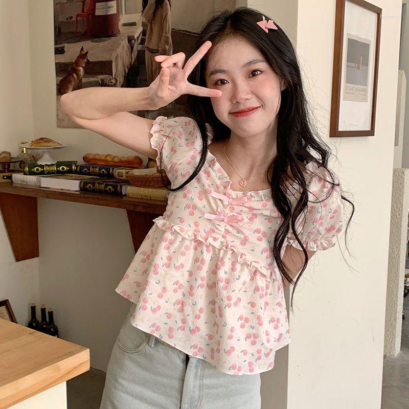 Women' Blouses Japanese Sleeve Short Tops Shirts Pink Print Preppy Style Chemise Femme Y2k Women Summer Camisa Harajuku Loose
Women' Blouses Japanese Sleeve Short Tops Shirts Pink Print Preppy Style Chemise Femme Y2k Women Summer Camisa Harajuku Loose