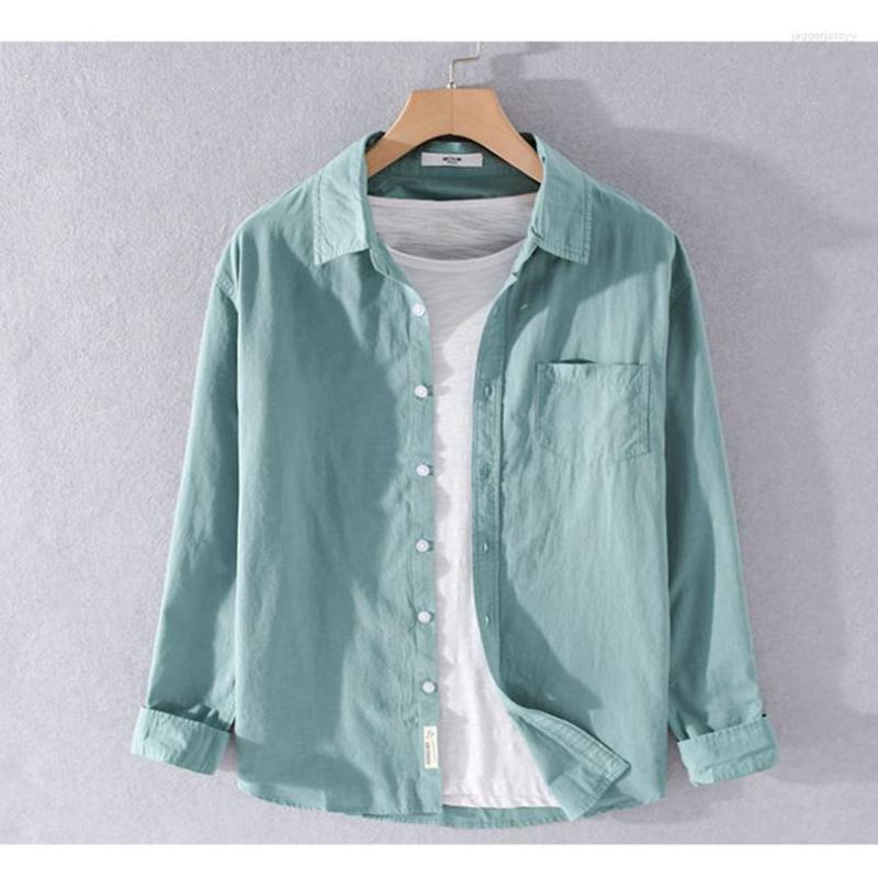 Men's Casual Shirts High Quality Autumn Cotton Long Sleeve White Shirt Men Pocket Cardigan Top Clothes Business, Blue
Men's Casual Shirts High Quality Autumn Cotton Long Sleeve White Shirt Men Pocket Cardigan Top Clothes Business, Blue