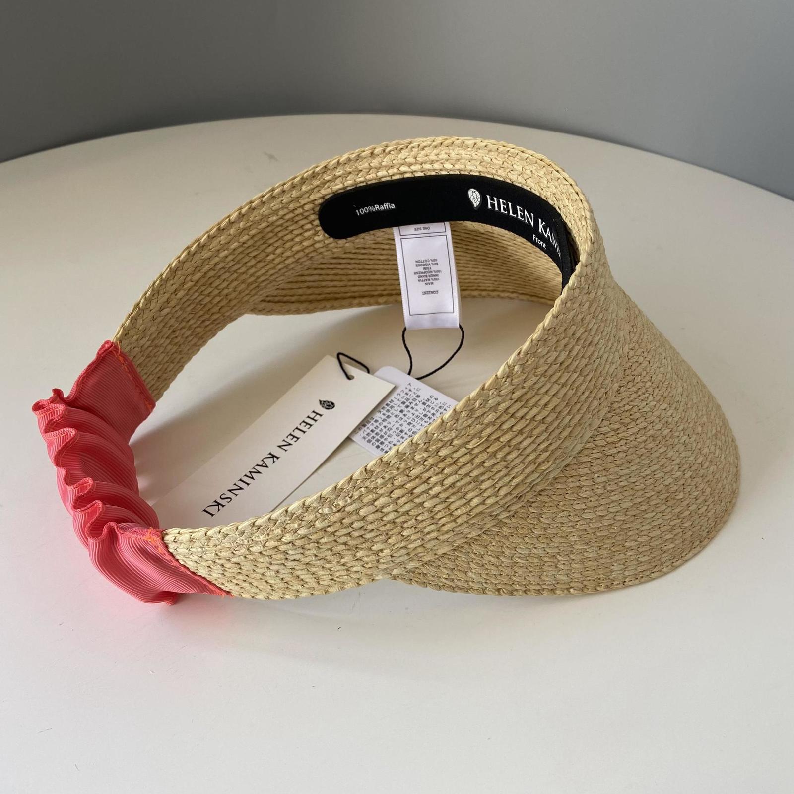 Wide Brim Hats Bucket Women Summer Hat Female Outdoor Sun Protective Ponytail Straw Visor Cap Handmade Natural Spring Woven 230620