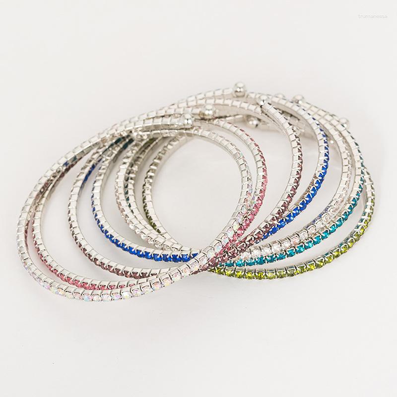 Bangle Bracelets & Bangles Crystal 1row Bracelet Ladies Cuff Rhinestone Classic Bridal Jewelry Raym22
Bangle Bracelets & Bangles Crystal 1row Bracelet Ladies Cuff Rhinestone Classic Bridal Jewelry Raym22
