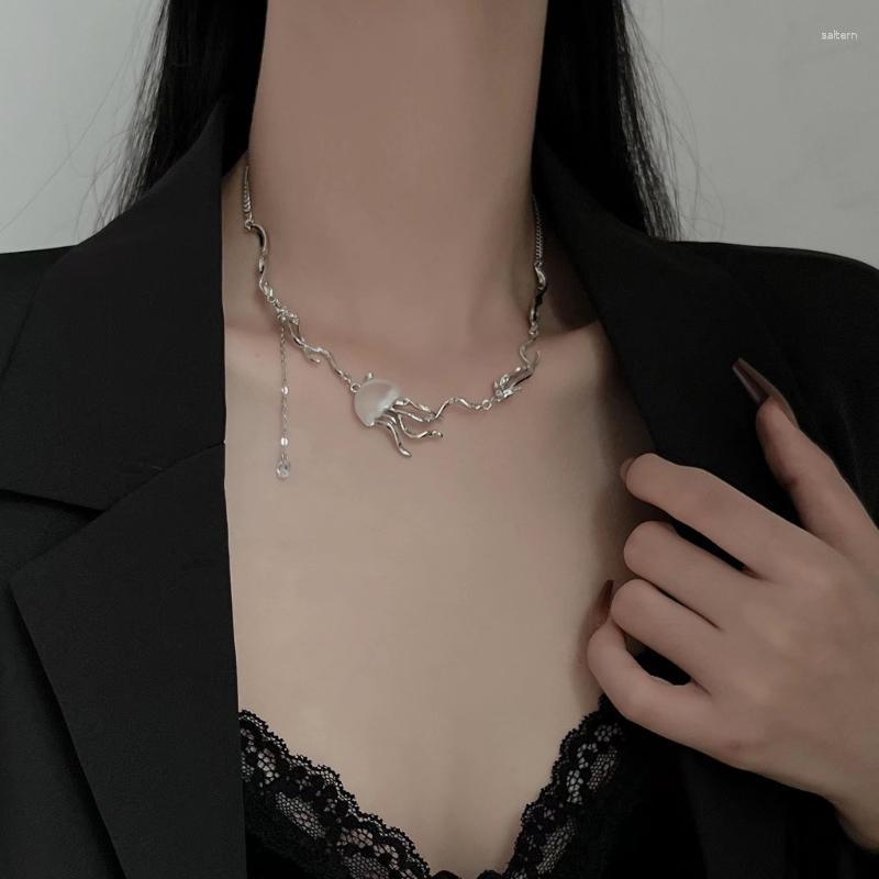 Necklace Earrings Set Jellyfish Shape Necklace/Earrings Delicate Decorative Jewelry Accessories Lightweight Pendant Necklace/Earring, Picture shown
Necklace Earrings Set Jellyfish Shape Necklace/Earrings Delicate Decorative Jewelry Accessories Lightweight Pendant Necklace/Earring, Picture shown