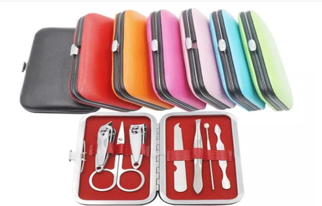7 pcs Nail Clippers Kit Scissors Tweezer Knife Ear pick Utility Manicure Set Tools Random Colors3857539
7 pcs Nail Clippers Kit Scissors Tweezer Knife Ear pick Utility Manicure Set Tools Random Colors3857539