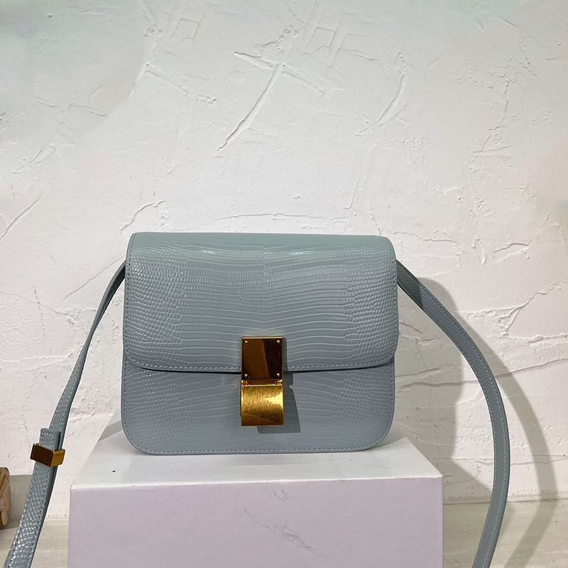 Women's fine crossbody bag luxury brand crocodile leather grain shoulder bag to attend the banquet with the dress, Pewter
Women's fine crossbody bag luxury brand crocodile leather grain shoulder bag to attend the banquet with the dress, Pewter