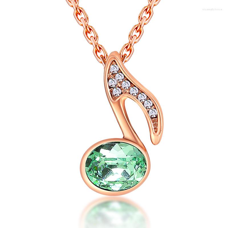 Pendant Necklaces NL-00548 2023 In Fashion Jewelry Gold Plated Musical Notation Crystal Necklace Women's Day Gift Items
Pendant Necklaces NL-00548 2023 In Fashion Jewelry Gold Plated Musical Notation Crystal Necklace Women's Day Gift Items