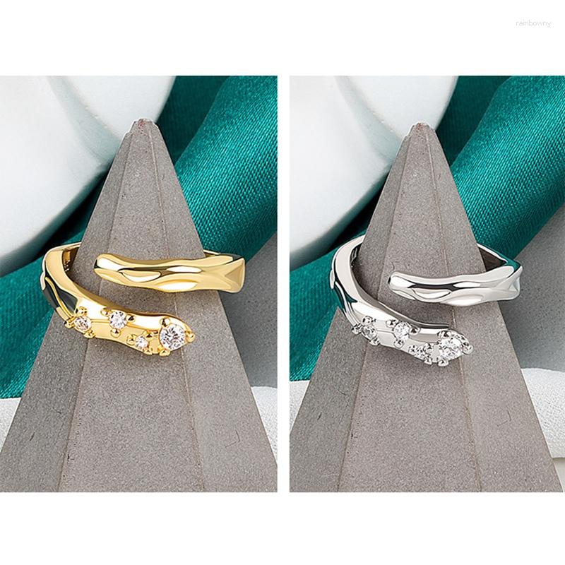 Wedding Rings 2023 Style Silver Color Twisted Zircon Geometric For Women Simple Tredny Elegance Party Fine Jewelry Gifts
Wedding Rings 2023 Style Silver Color Twisted Zircon Geometric For Women Simple Tredny Elegance Party Fine Jewelry Gifts