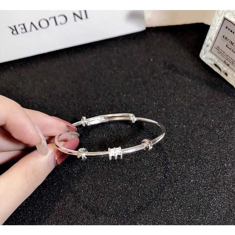 Charm Bracelets Bangle Tiktok live broadcast Korean version fashion small waist silver plated push-pull Bracelet simple net red women's versatile Mori series
Charm Bracelets Bangle Tiktok live broadcast Korean version fashion small waist silver plated push-pull Bracelet simple net red women's versatile Mori series