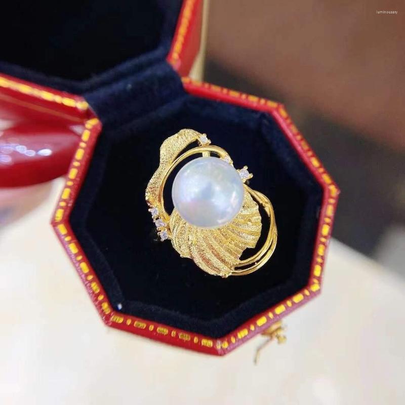Cluster Rings Solid 925 Sterling Silver Round 11-12mm Nature Fresh Water White Pearls For Women Fine Birthday's Gifts
Cluster Rings Solid 925 Sterling Silver Round 11-12mm Nature Fresh Water White Pearls For Women Fine Birthday's Gifts