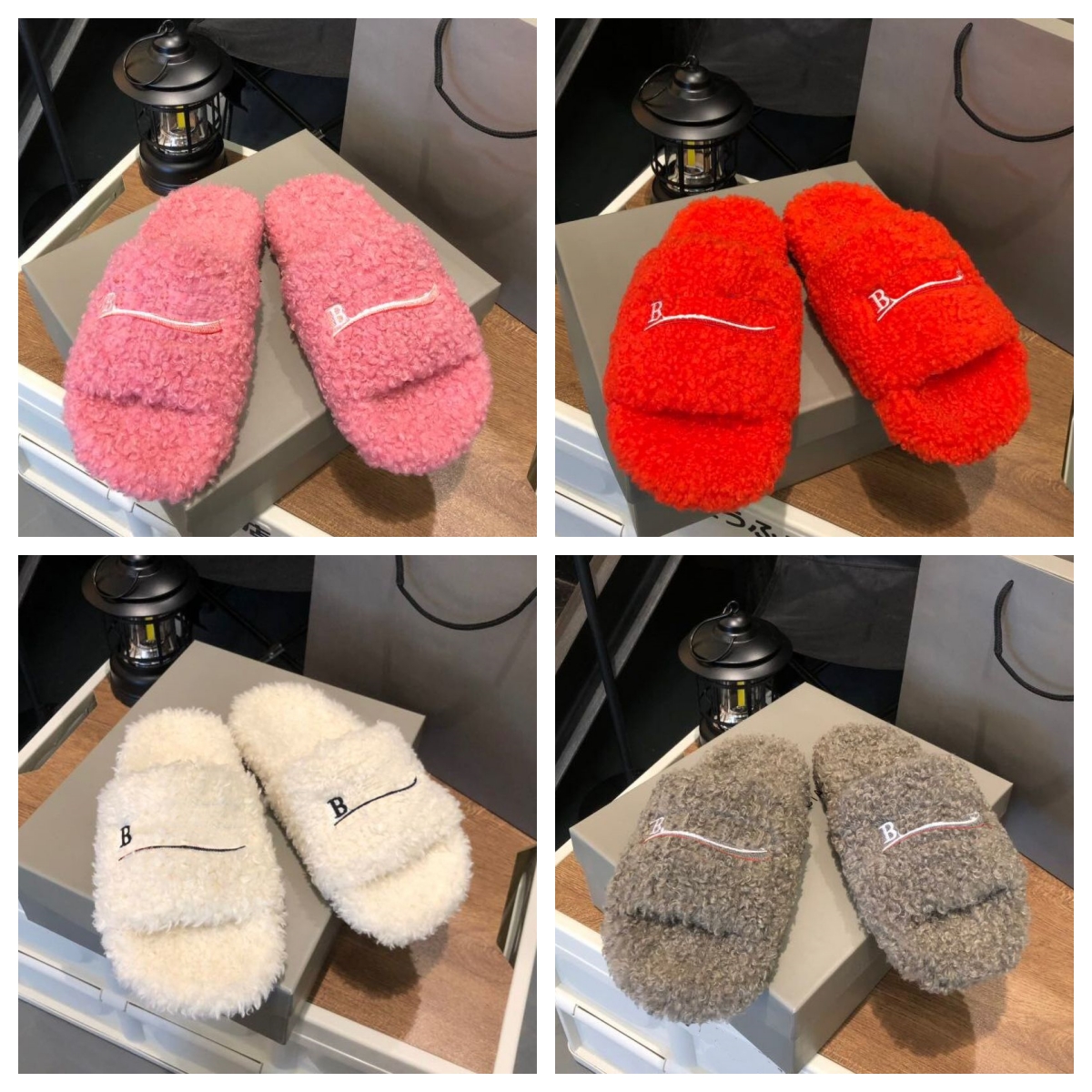 Luxury Slides Paris Designer men women Slippers Ladies Wool Winter Fur Fluffy Furry Warm Letters Sandals Comfortable Fuzzy Girl Flip Flop Slipper 35-44, Color #1
Luxury Slides Paris Designer men women Slippers Ladies Wool Winter Fur Fluffy Furry Warm Letters Sandals Comfortable Fuzzy Girl Flip Flop Slipper 35-44, Color #1