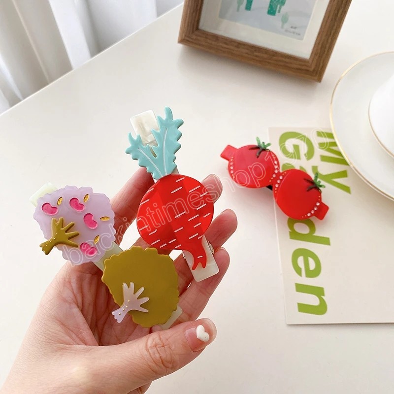 Korea Sweet 8cm New Tomato Radish Tree Shape Cute Spring Clamp Hair Clip Headdre For Women Girl Acetate Exquisite Hairpin Accessories
Korea Sweet 8cm New Tomato Radish Tree Shape Cute Spring Clamp Hair Clip Headdre For Women Girl Acetate Exquisite Hairpin Accessories