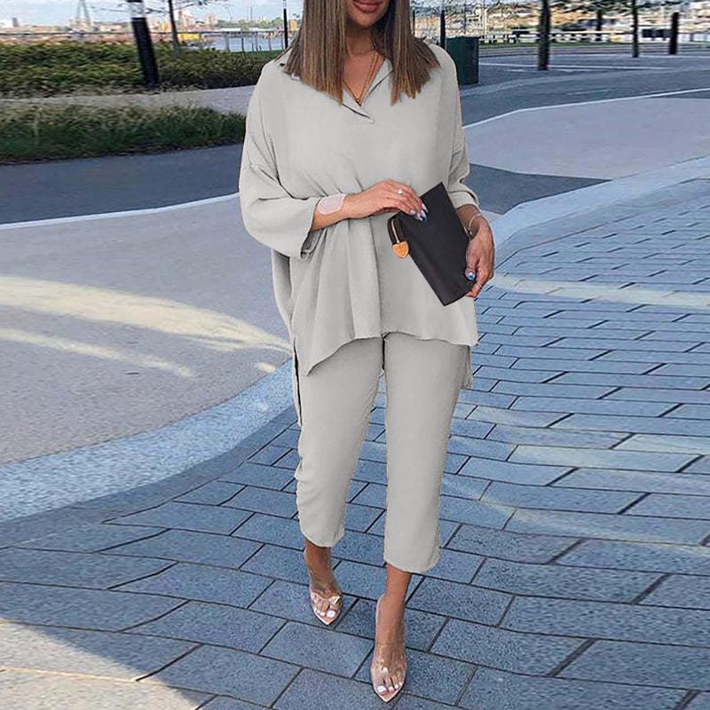 Women' Two Piece Pants Women Summer Casual Comfortable Elastic Waist Solid Color Shirt Capri Set, Black
Women' Two Piece Pants Women Summer Casual Comfortable Elastic Waist Solid Color Shirt Capri Set, Black