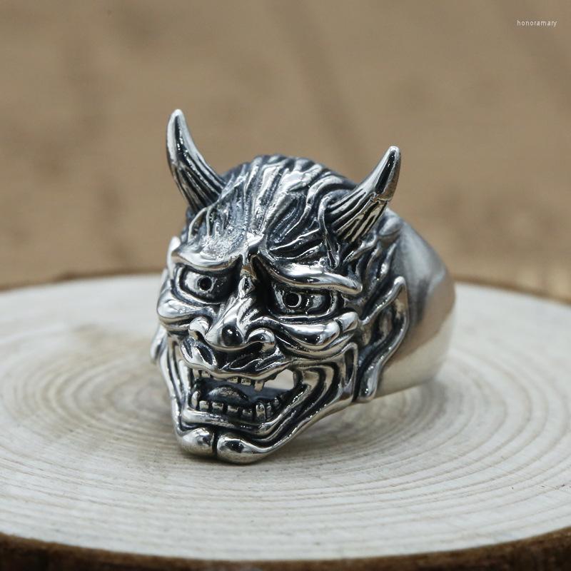 Cluster Rings FNJ Punk Ghost Ring 925 Silver Jewelry Fashion S925 Sterling Thail For Men Adjustable Size 8.5-11 Bague
Cluster Rings FNJ Punk Ghost Ring 925 Silver Jewelry Fashion S925 Sterling Thail For Men Adjustable Size 8.5-11 Bague