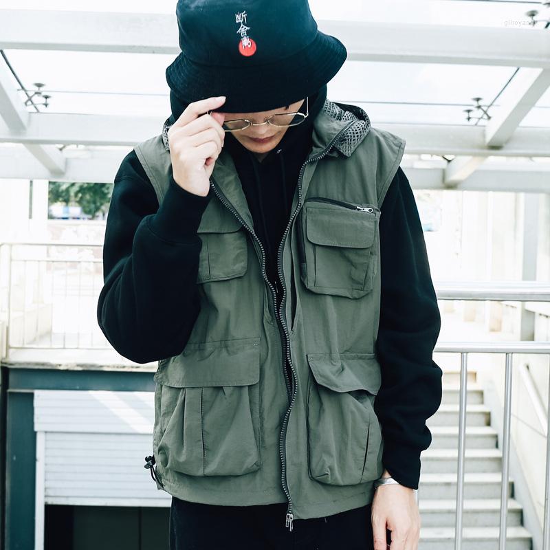 Men's Vests Autumn 2023 Men's Outdoor Thin Multi-Pocket Workwear Casual Pography Hooded Vest, Bright red
Men's Vests Autumn 2023 Men's Outdoor Thin Multi-Pocket Workwear Casual Pography Hooded Vest, Bright red
