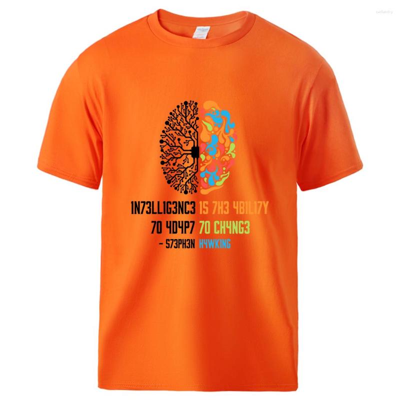 Men' T Shirts Intelligence Is The Ability To Adapt Change Shirt Male Soft Cotton Tee Casual Cool Novelty Top Basic All Match Tshirt, Blue
Men' T Shirts Intelligence Is The Ability To Adapt Change Shirt Male Soft Cotton Tee Casual Cool Novelty Top Basic All Match Tshirt, Blue