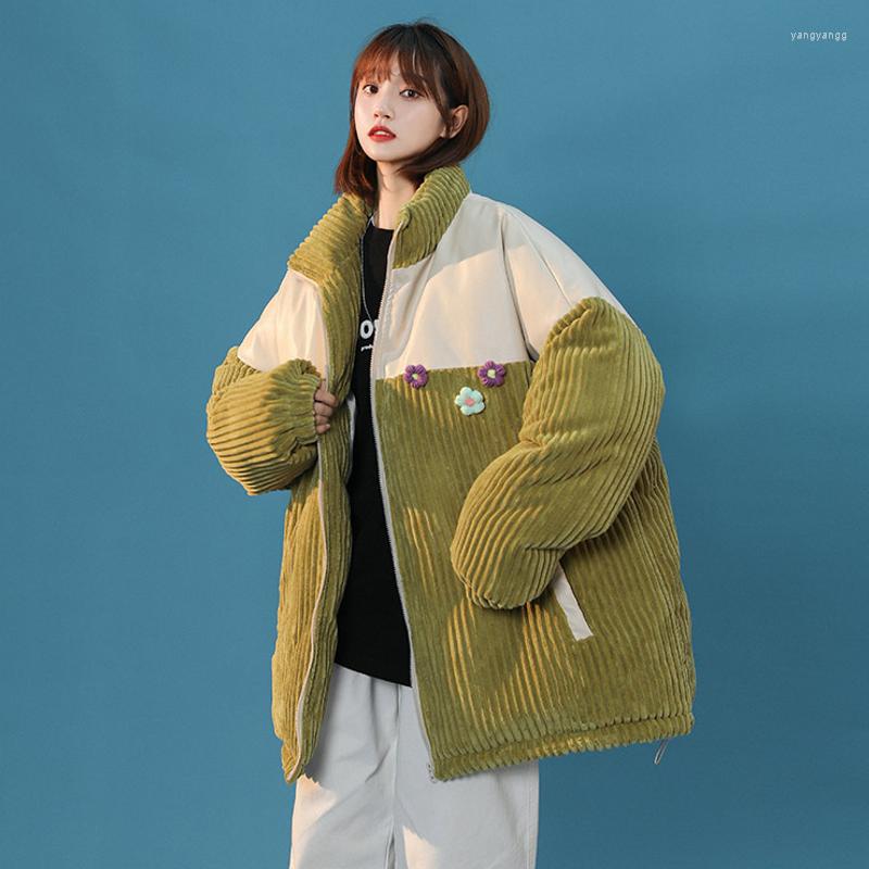 Women's Jackets 2023 Corduroy Winter Jacket Women Down Parka Coats Female Long Sleeve Warm High Quality Cotton Ladies Clothing Tops Fashion
Women's Jackets 2023 Corduroy Winter Jacket Women Down Parka Coats Female Long Sleeve Warm High Quality Cotton Ladies Clothing Tops Fashion