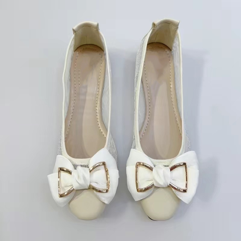 Ballet Flats Classic Shoes Women Basic Leather Tweed Cloth Two Color Spliced Bow Round Toe Casual Shoes Nude Womens Sneaker Fishermans Shoe Stage Performance 35-41 07, 10
Ballet Flats Classic Shoes Women Basic Leather Tweed Cloth Two Color Spliced Bow Round Toe Casual Shoes Nude Womens Sneaker Fishermans Shoe Stage Performance 35-41 07, 10