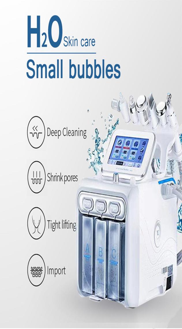 New 6 in 1 Hydrafacial Machine Hydro Dermabrasion Facial Peeling Ultrasonic Skin Scrubber Oxygen Spray Skin Care Microdermabrasion2472050
New 6 in 1 Hydrafacial Machine Hydro Dermabrasion Facial Peeling Ultrasonic Skin Scrubber Oxygen Spray Skin Care Microdermabrasion2472050