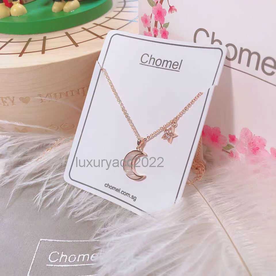 Necklace Jewelry Singapore niche Chomel Star Moon Necklace s925 Silver Sterling Silver Necklace
Necklace Jewelry Singapore niche Chomel Star Moon Necklace s925 Silver Sterling Silver Necklace