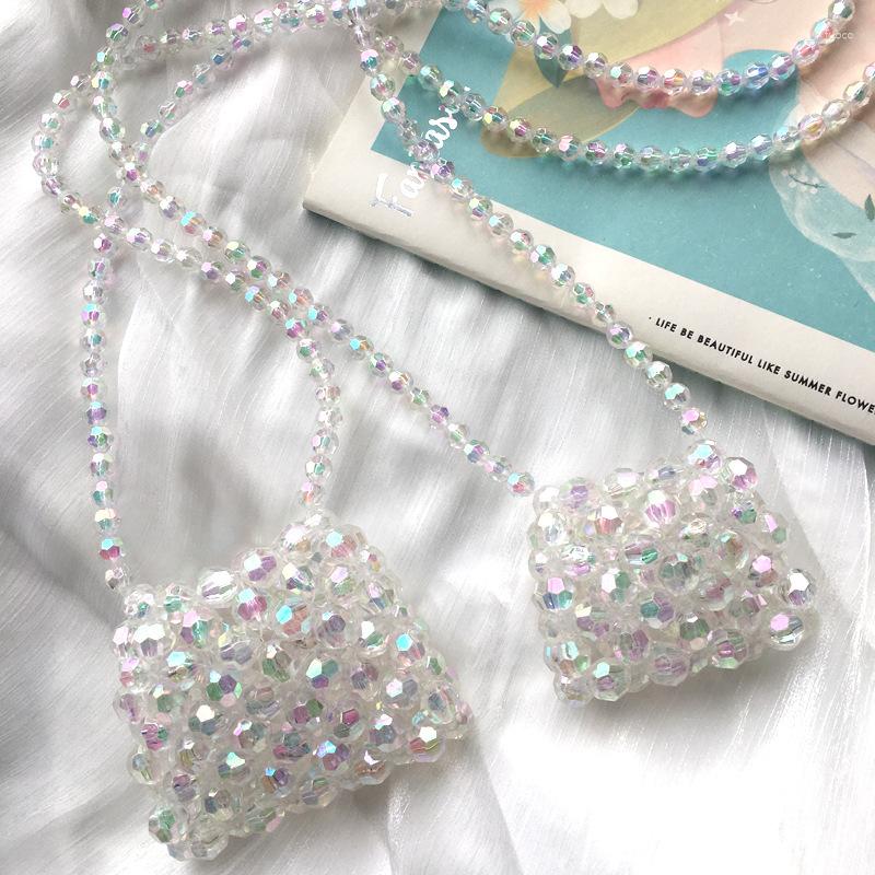 Evening Bags Fashionable Shiny Fairy Crossbody For Woman Summer Handmade DIY Cute Mini Ladies Beaded Bag Pearl 2023 Women's Handbag, Small
Evening Bags Fashionable Shiny Fairy Crossbody For Woman Summer Handmade DIY Cute Mini Ladies Beaded Bag Pearl 2023 Women's Handbag, Small