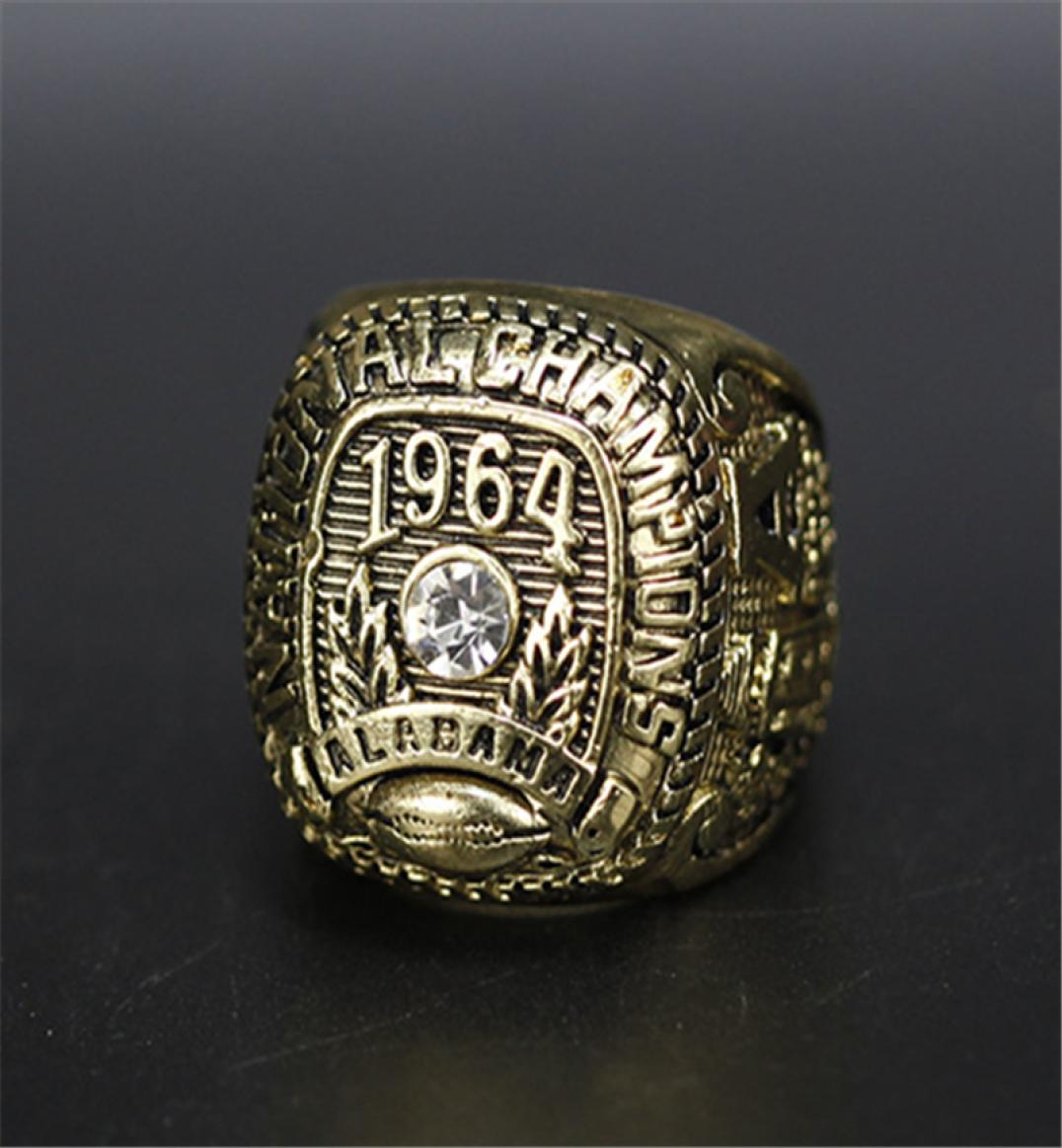 1964 Alabama Crimson Tide College Football National Championship Ring man fashion zinc alloy sports jewelry1618071
1964 Alabama Crimson Tide College Football National Championship Ring man fashion zinc alloy sports jewelry1618071