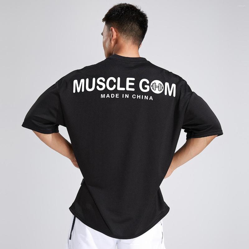 Men's T Shirts Men T-shirt Summer Loose Tide Brand Short Sleeve Men's Mesh Printed Quick Dry Training Top, White
Men's T Shirts Men T-shirt Summer Loose Tide Brand Short Sleeve Men's Mesh Printed Quick Dry Training Top, White