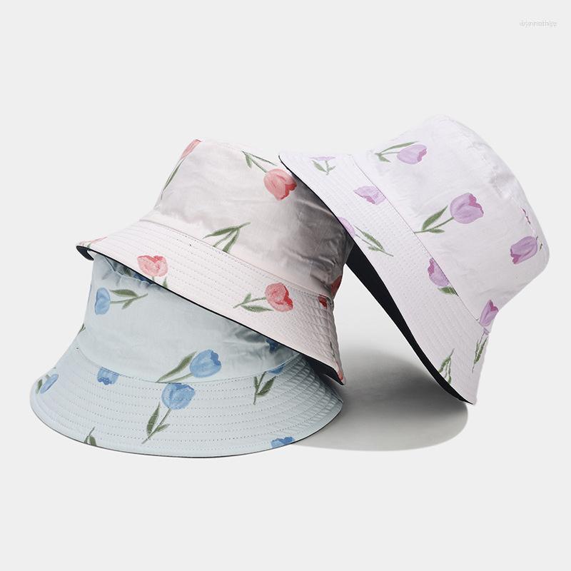 Berets 2023 Flower Print Double-sided Bucket Hat Cotton Breathable Women's Summer Outdoor Shading Panama Bob Cap Gorras, Pink
Berets 2023 Flower Print Double-sided Bucket Hat Cotton Breathable Women's Summer Outdoor Shading Panama Bob Cap Gorras, Pink