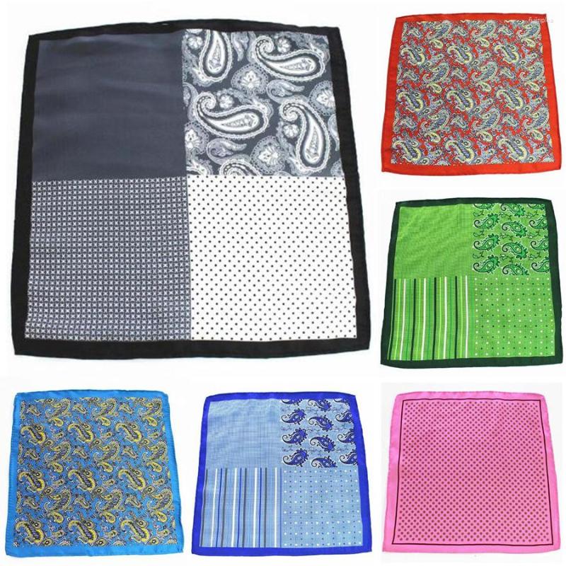 Bow Ties Ricnais Fashion 25 X CM Man Paisley Flower Dot Pocket Square Men Casual Patchwork Hanky For Mens Wedding Handkerchief
Bow Ties Ricnais Fashion 25 X CM Man Paisley Flower Dot Pocket Square Men Casual Patchwork Hanky For Mens Wedding Handkerchief