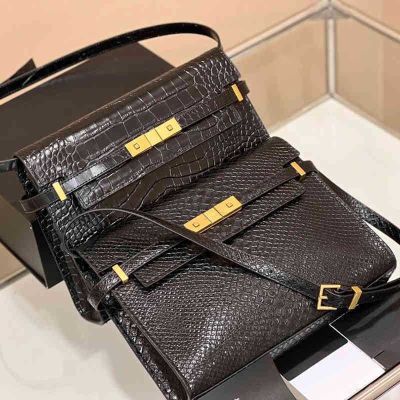 NEW Shoulder Bag Leather Handbags Designers Bags Women Vintage Designer Handbag Alligator Crossbody Unique Messenger Classic Purses 0429, Ys042902 
NEW Shoulder Bag Leather Handbags Designers Bags Women Vintage Designer Handbag Alligator Crossbody Unique Messenger Classic Purses 0429, Ys042902